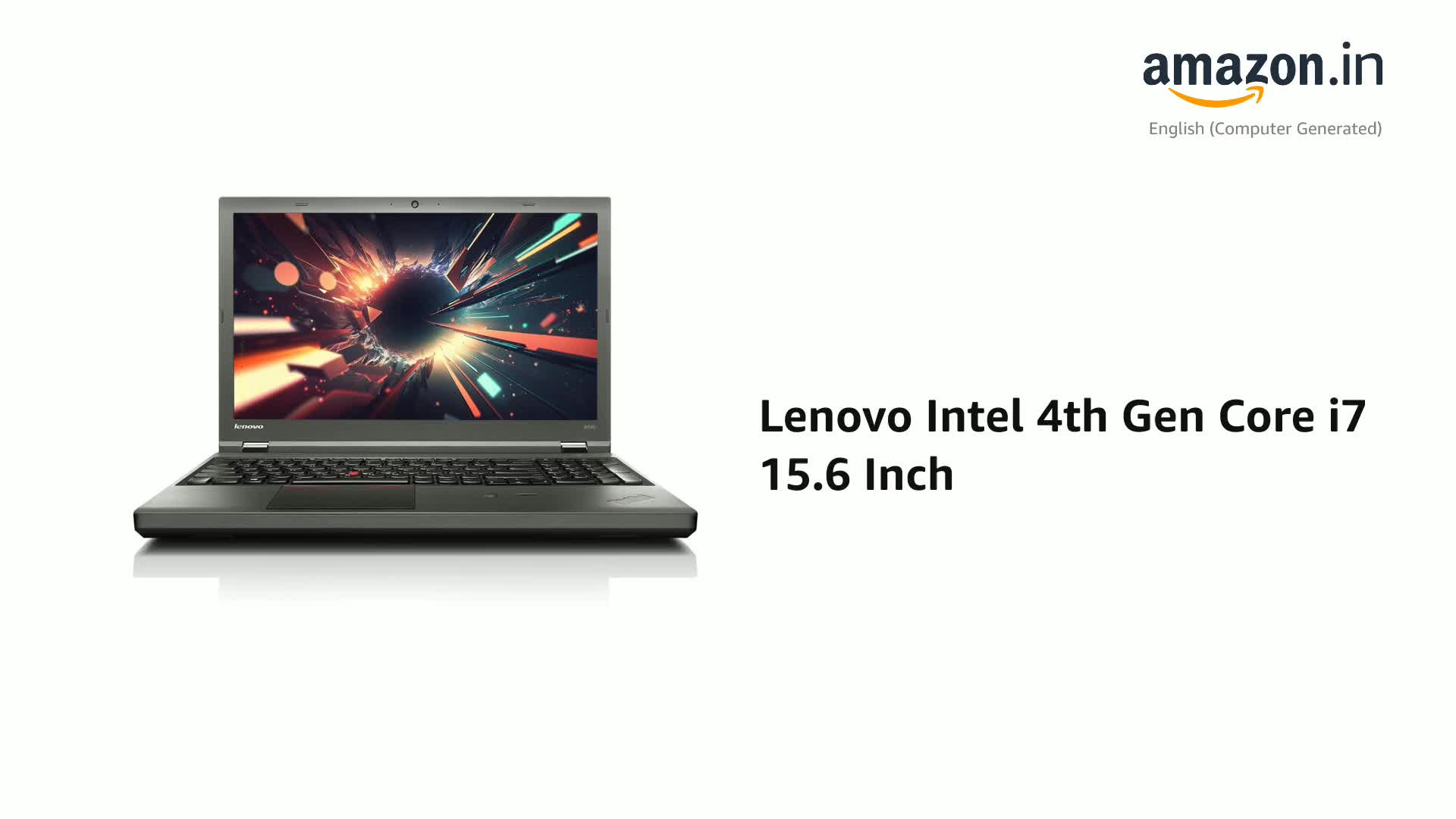Renewed) Lenovo Intel 4th Gen Core i7 15.6 Inch(39.62 cms